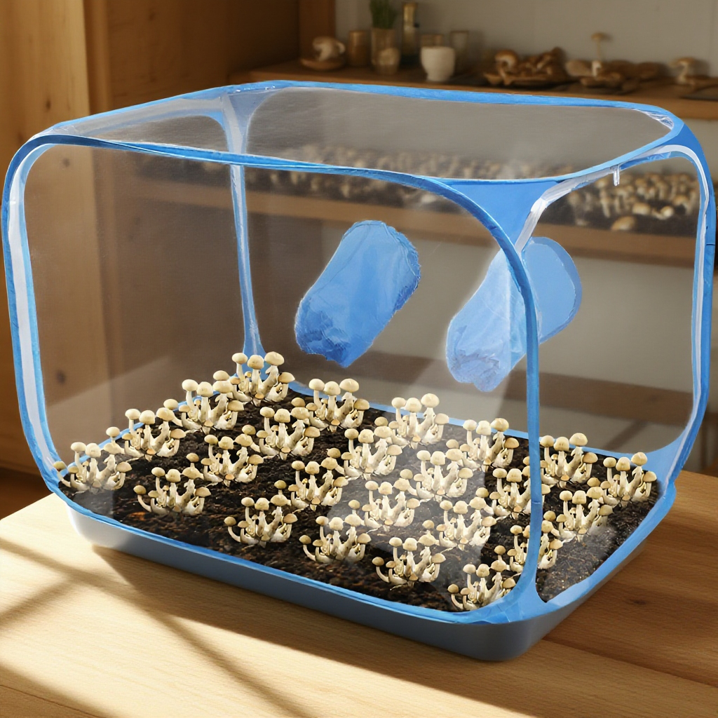 折りたたみ式キノコ栽培バッグ ポータブルキノコ栽培テント キノコ栽培ルーム