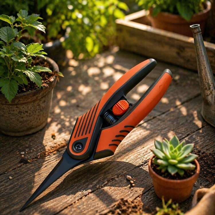 Ergonomische Gartenschere für den Garten