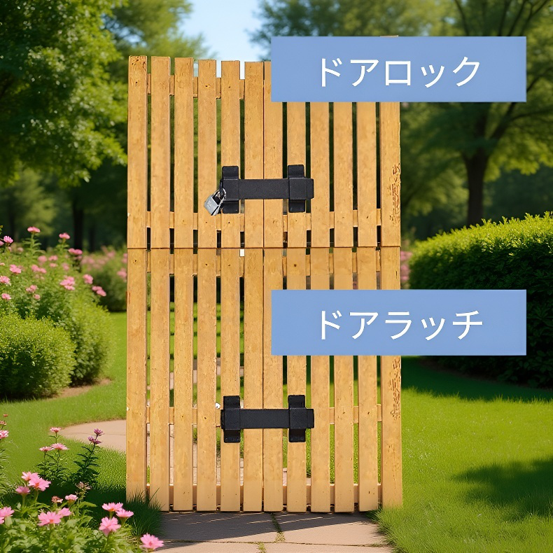 重量級防水防錆ドアロックブラケット 防水防錆強化型ドアロックブラケット