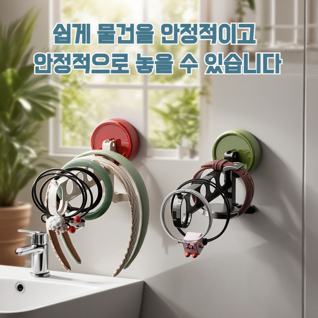 도파민 휴대용 여행용 5구 옷걸이