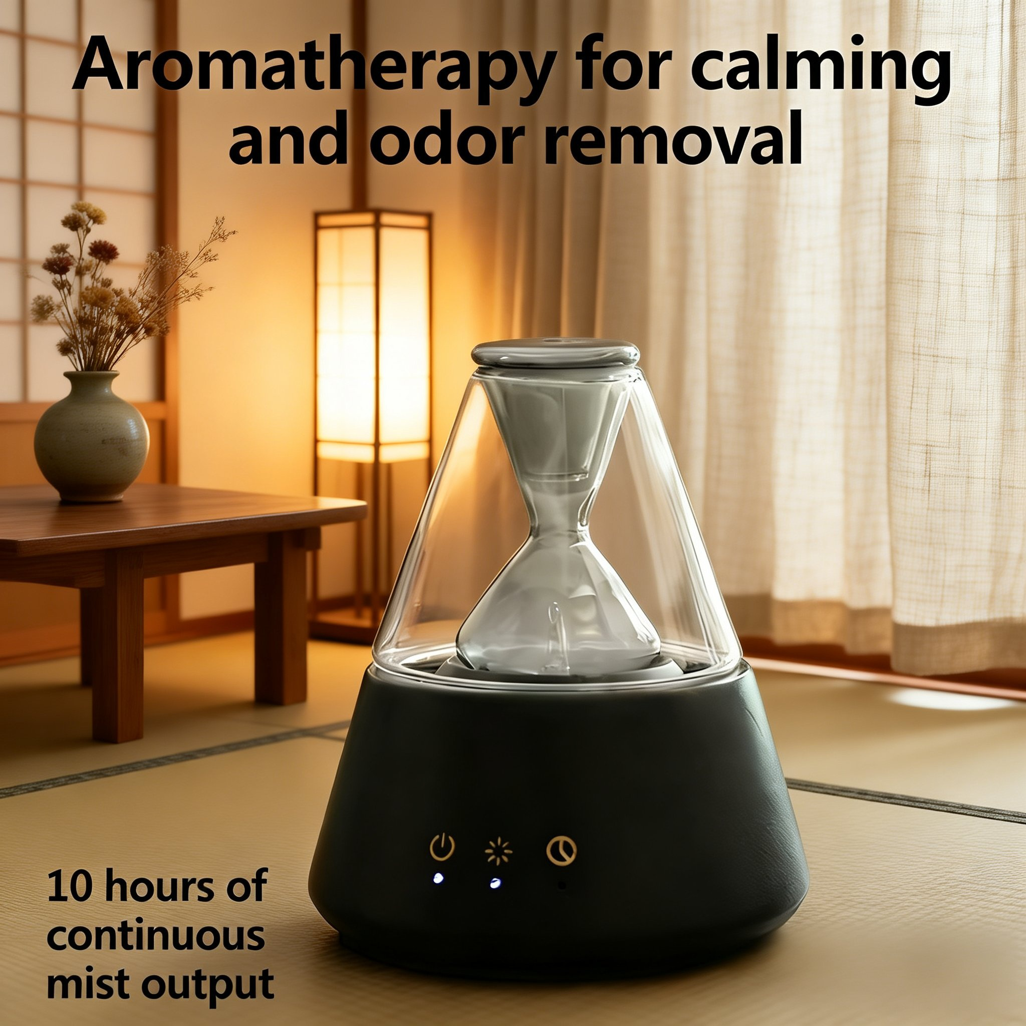 Ultrasonic Aroma Diffuser for Home Bedroom Essential Oil Mist Maker