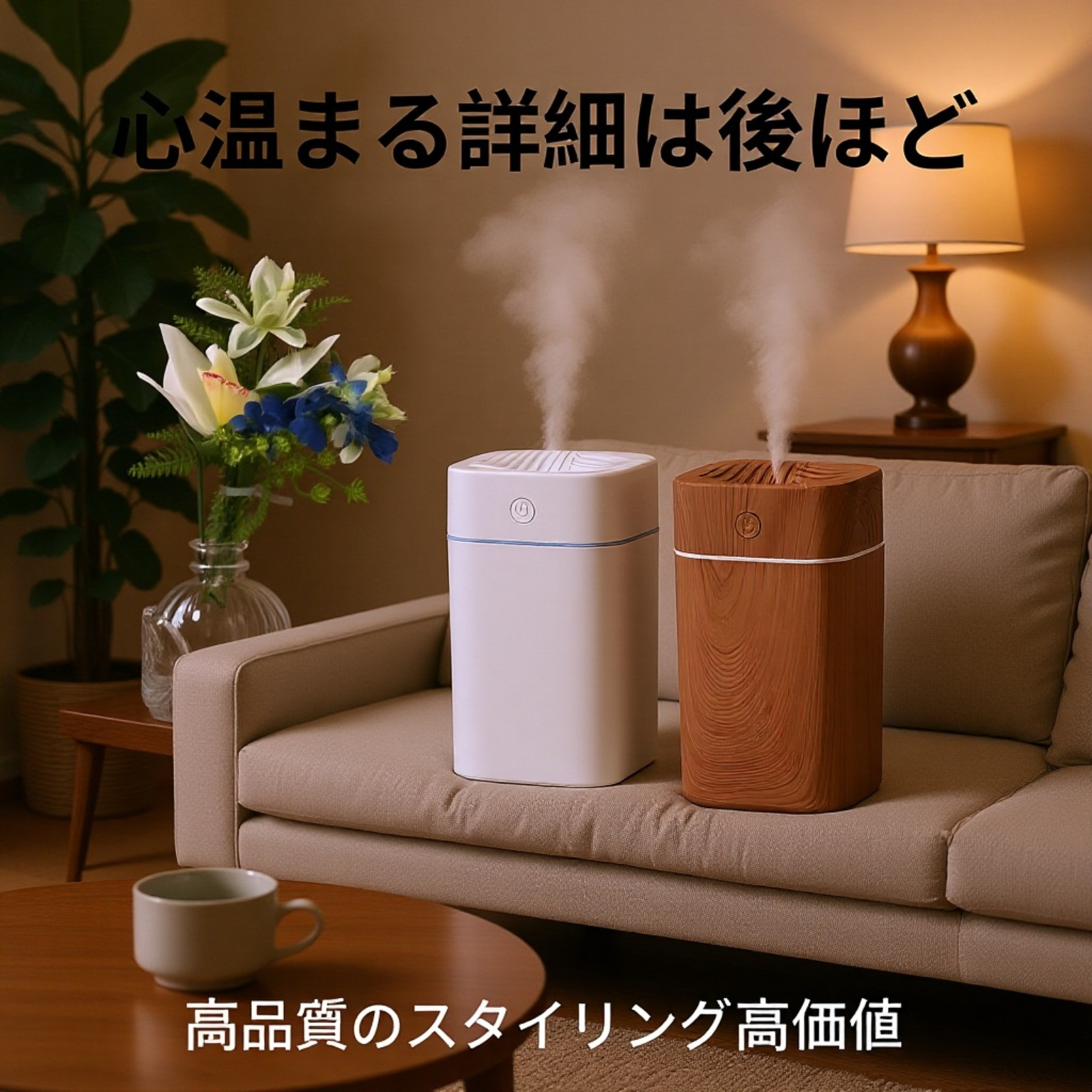 持ち運び便利なUSB加湿器