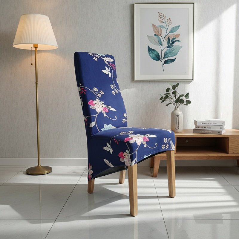 Slanting Chair Covers Chair Covers Various Patterns Office Stretch Printed