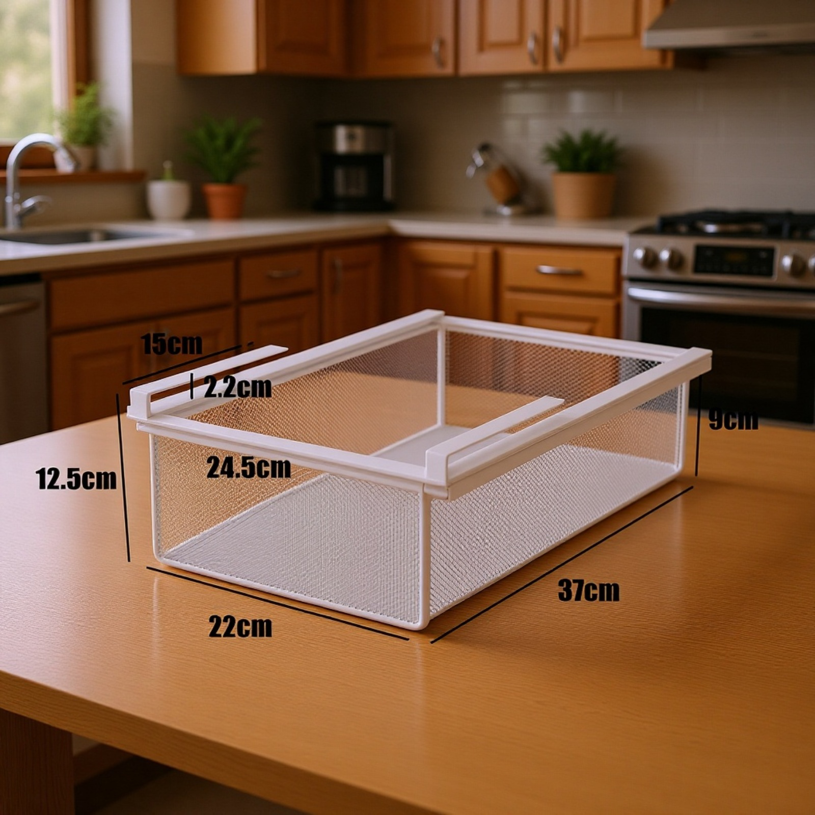 Schubladen-Kleideraufbewahrungskorb für Kleiderschrank, herausziehbare Ablage