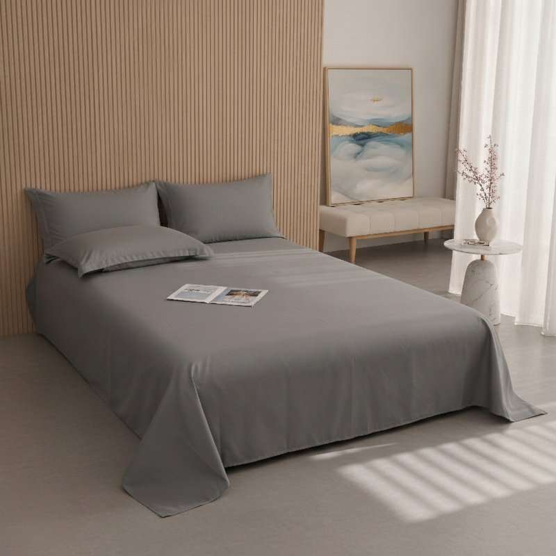 Brushed Sheets Activated Printing And Dyeing Comfortable Washed Cotton Fabrics
