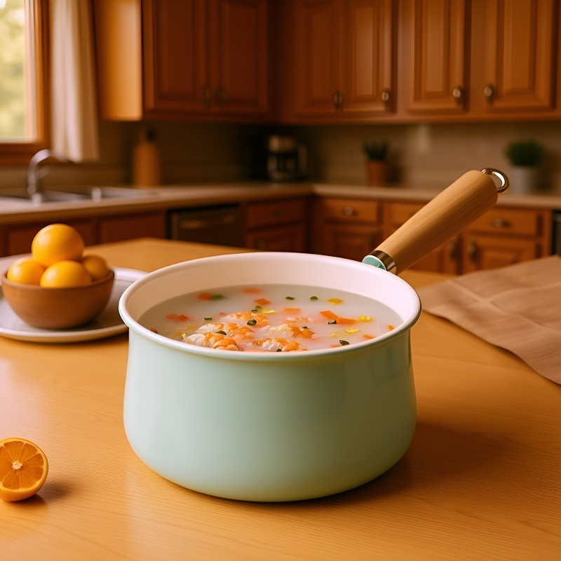 가정용 무접착 우유냄비 양면 무접착 비주얼 라면냄비