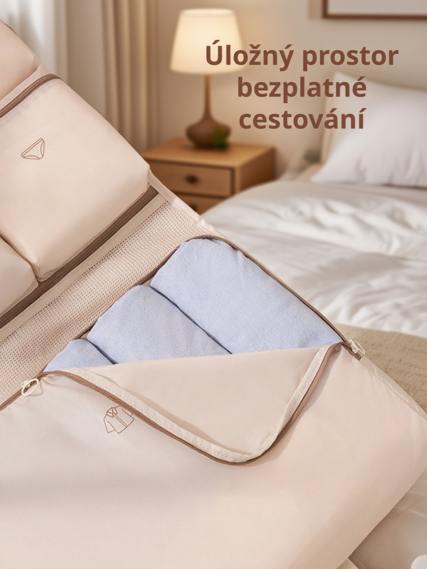 Praktická 7v1 úložná taška na ponožky do domácnosti