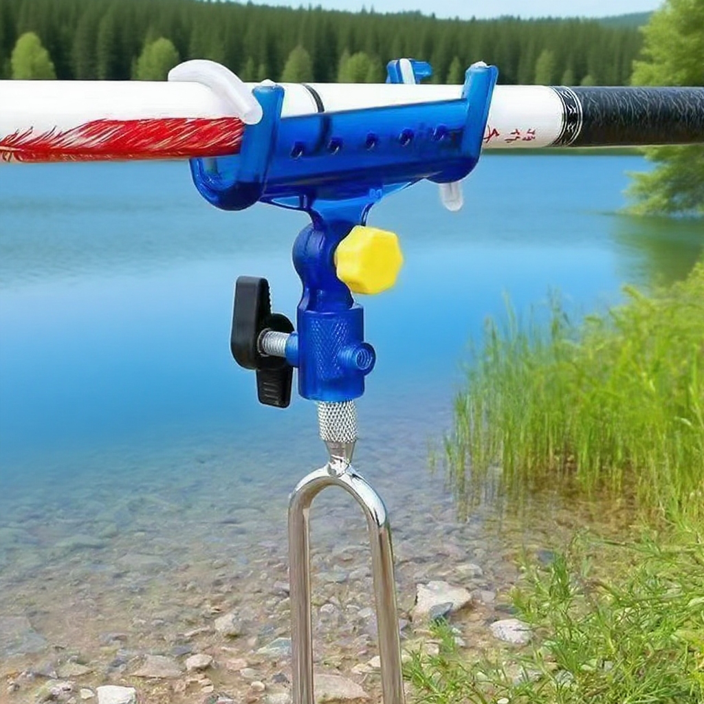 야외 낚시에서 활용되는 자동 잠금 받침대