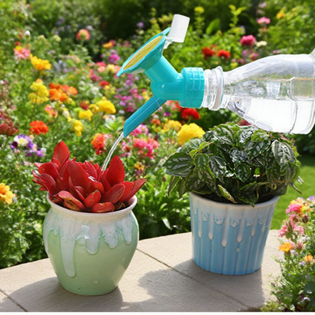 Household flower growing watering spray nozzle