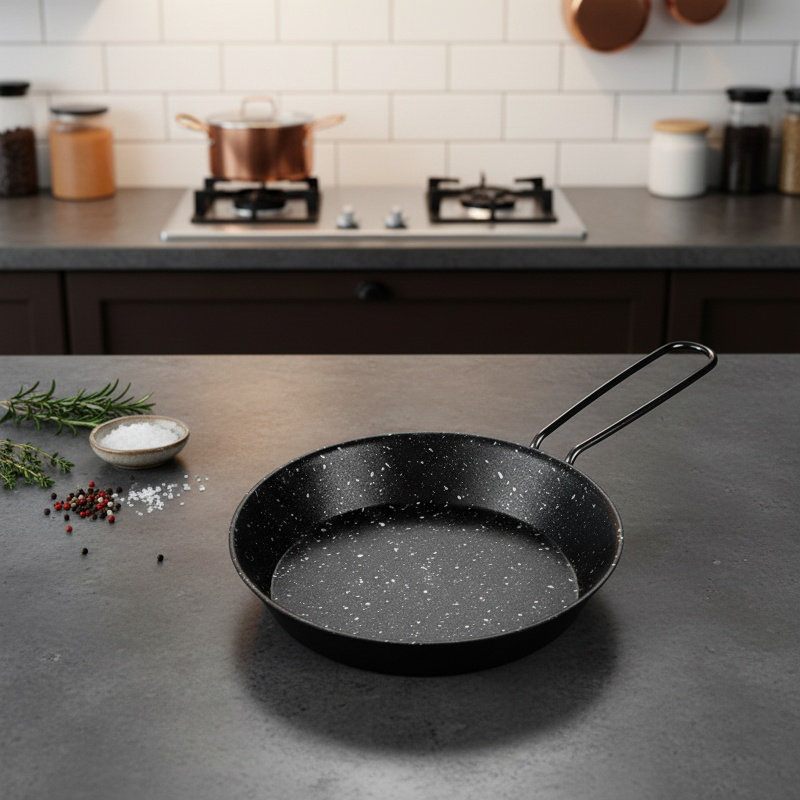 Portable Foldable Outdoor Nonstick Stainless Steel Pan