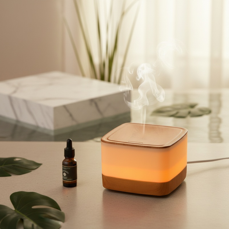 Desktop Humidifier Aromatherapy Diffuser Home Ultrasonic Mute
