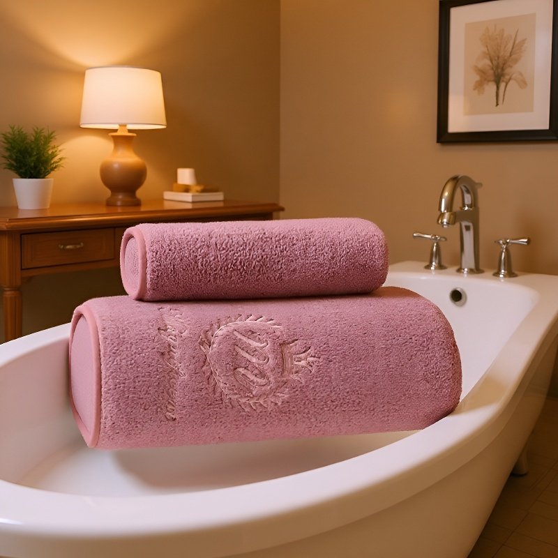 흡수성이 좋고 부드럽고 보푸라기가 없는 타월