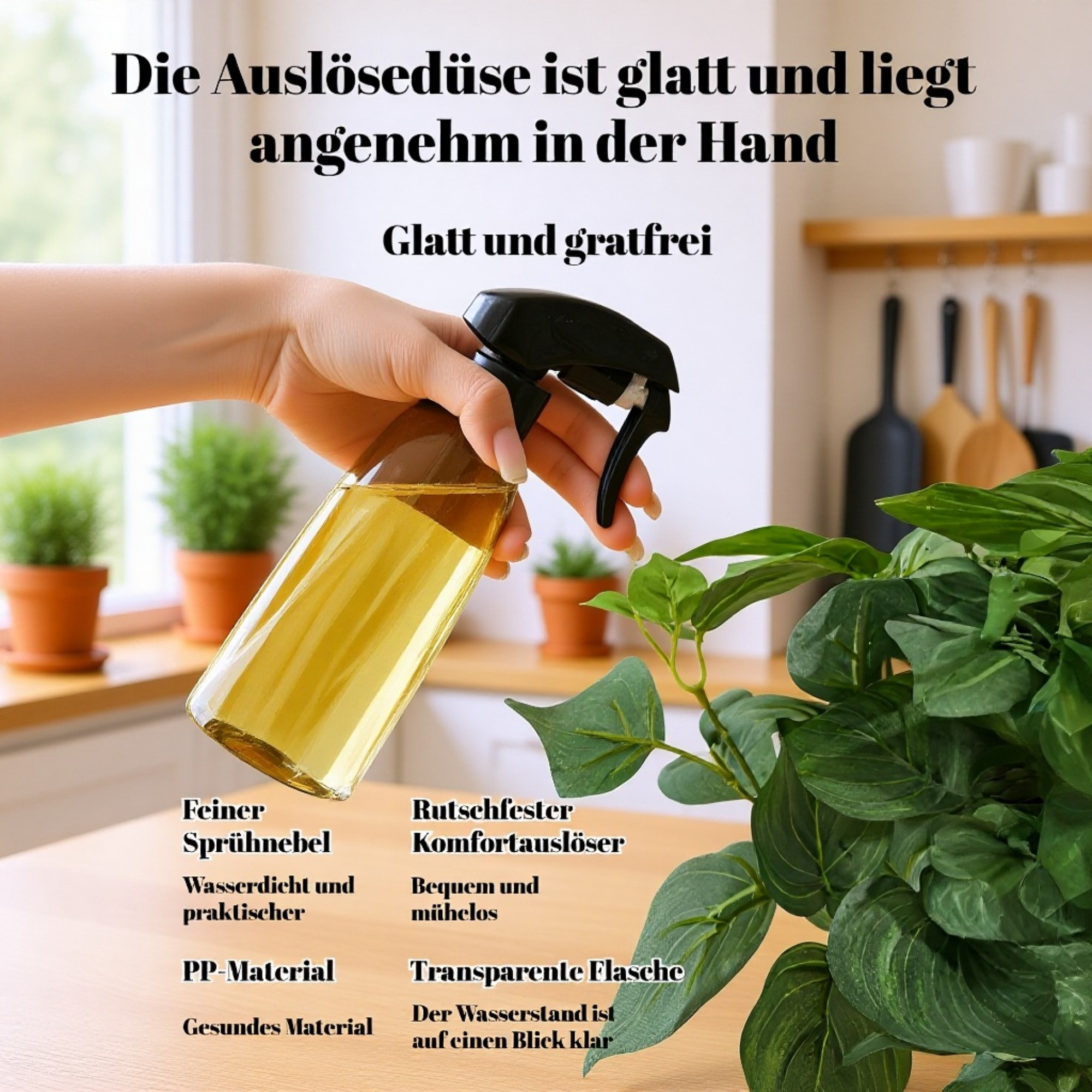 Garten Sprühflasche für Pflanzenbewässerung