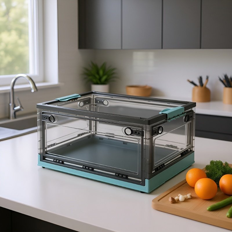 多機能折りたたみ収納ボックス