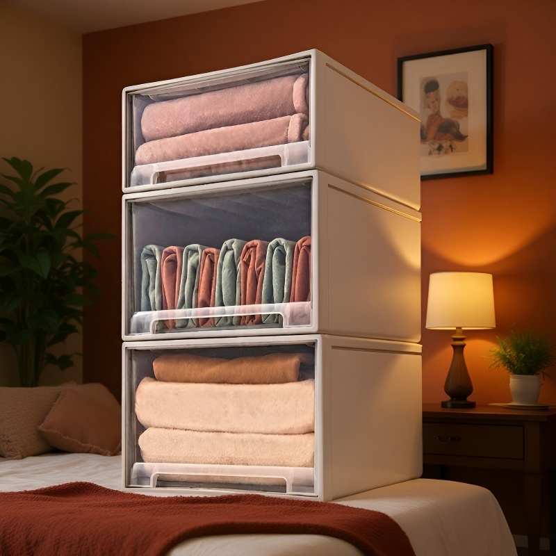 스타 우수 보관함 서랍옷 옷장 플라스틱 가정용 수납장 속옷옷 정리함 옷장보관함