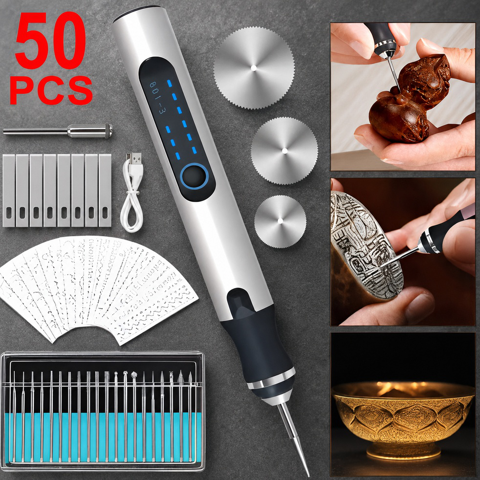 High-Precision Multi-Function Engraving Machine (Dual Power)