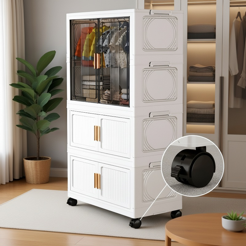 Boîte de stockage multifonctionnelle pliable