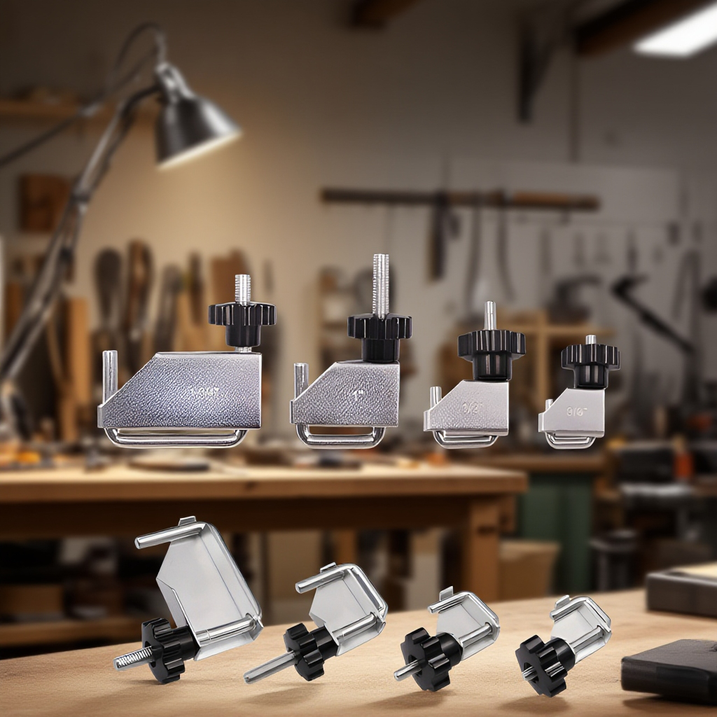 車用ホースクリップロックプライヤー 4点セット スチール製 U型パイプクランプ