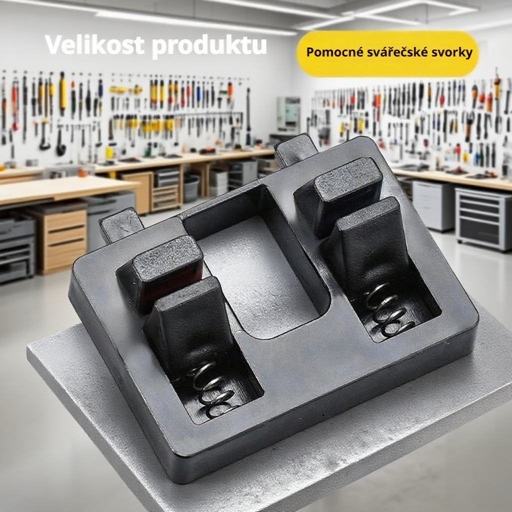  Držák pro upevnění elektrických vodičů při pájení