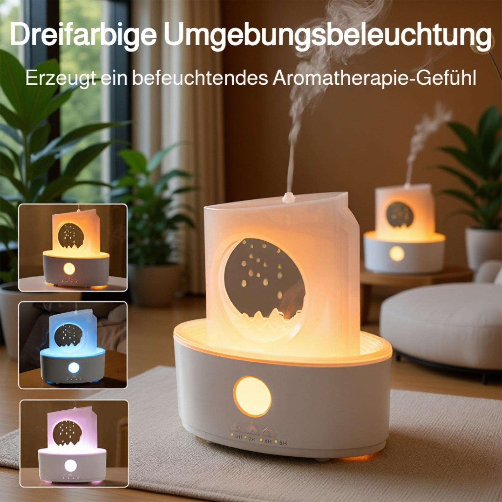 Schiffsförmiger Sprüher für Aromatherapie
