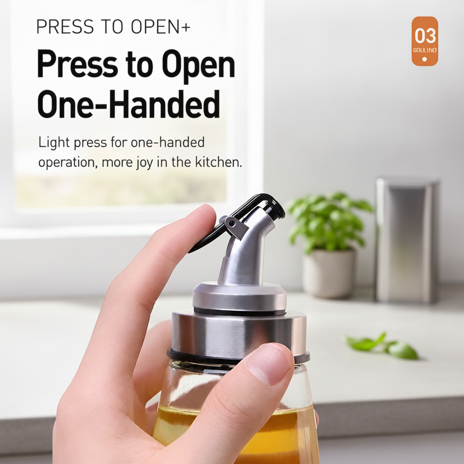 Kitchen Small Oil Dispenser Bottle