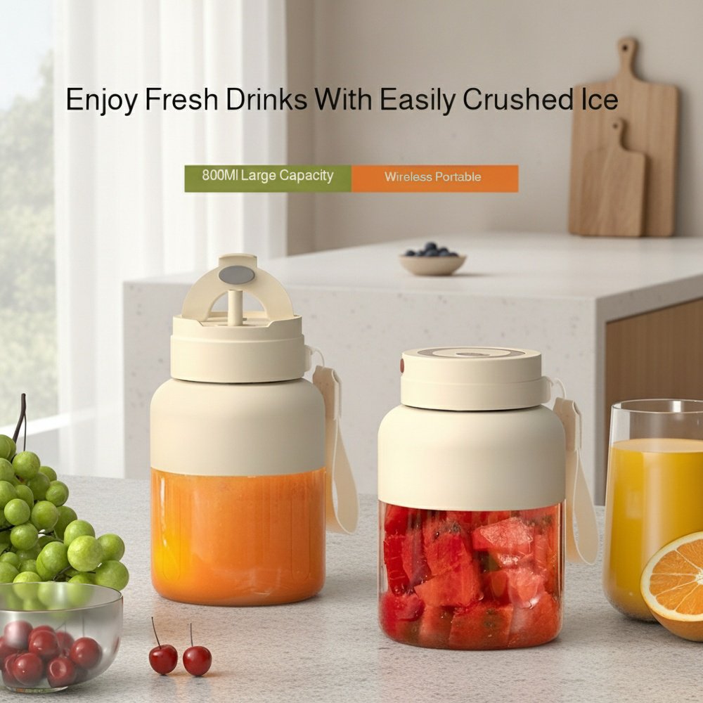Portable Rechargeable Fruit Blender
