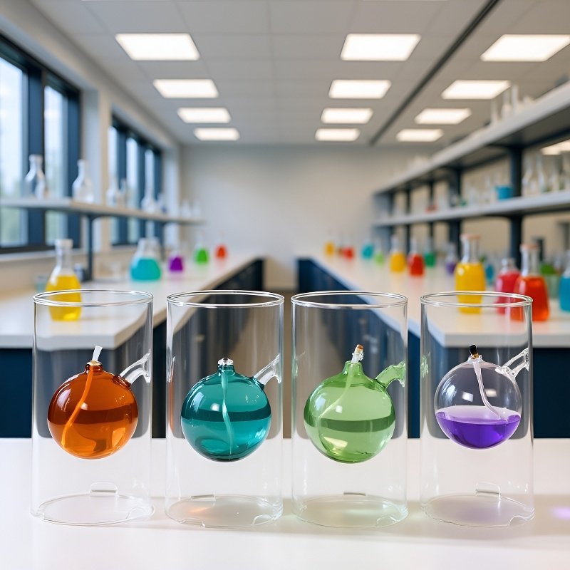 Decoración elegante con velas de vidrio para eventos especiales