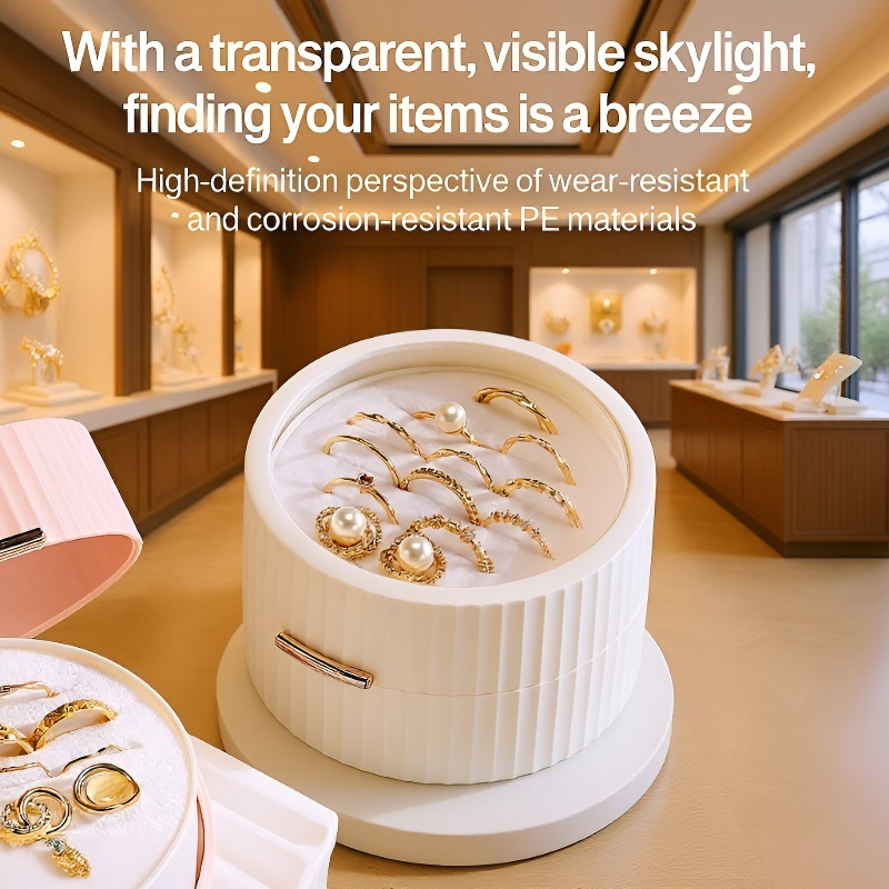 Portable Magnetic Jewelry Storage Box