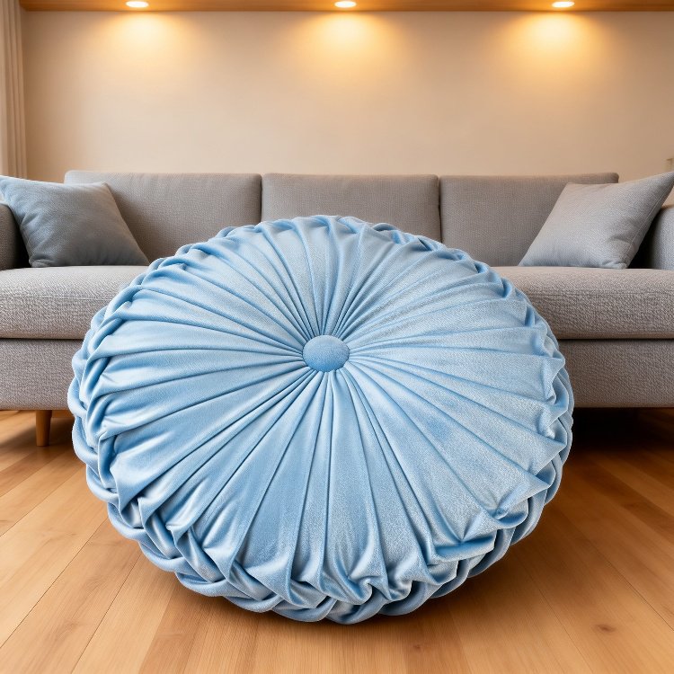 ベッド、ソファ、腰当て、オフィス、クッション、背もたれなどに使える手作りカボチャのクッション