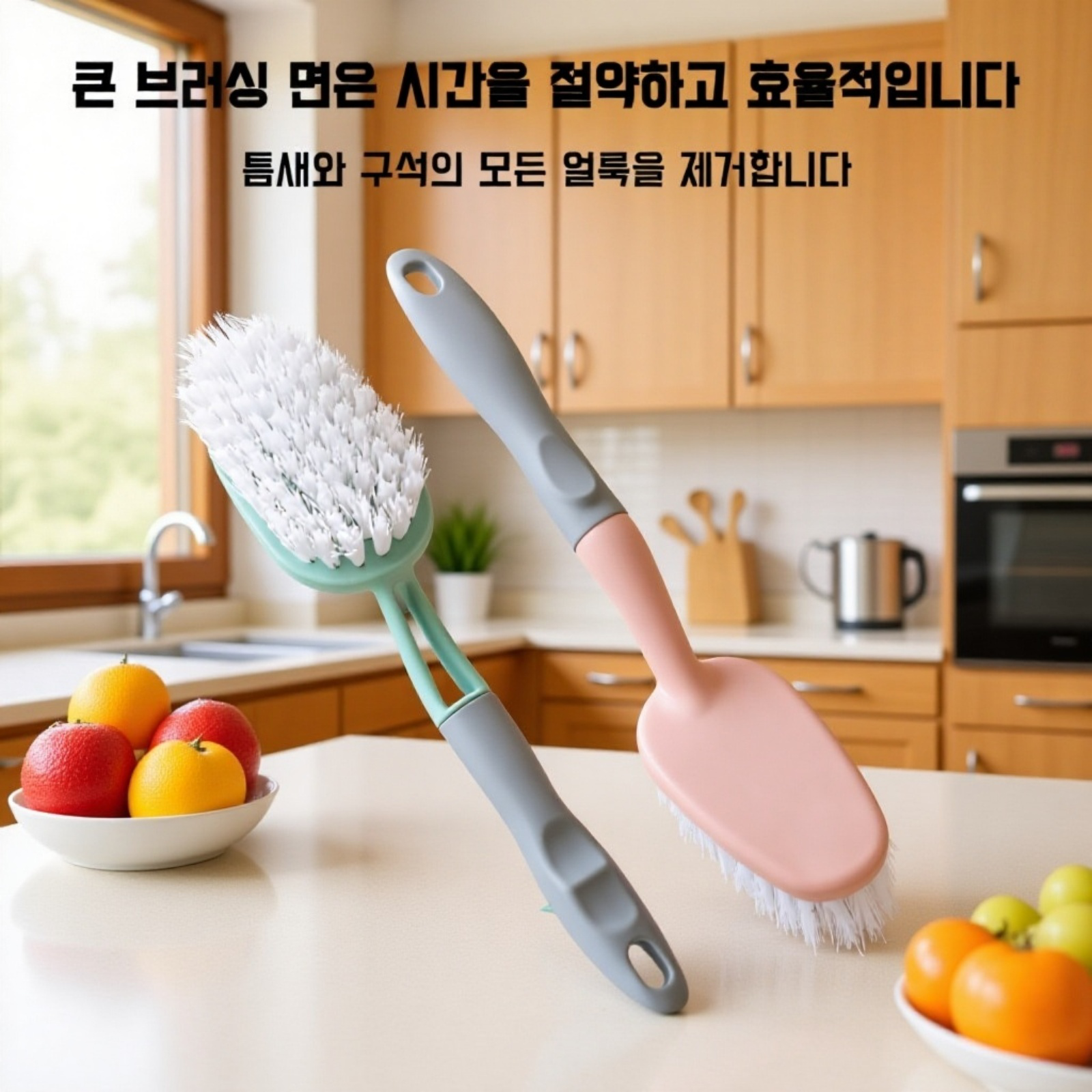 욕조 벽면 청소 브러쉬 제품 이미지