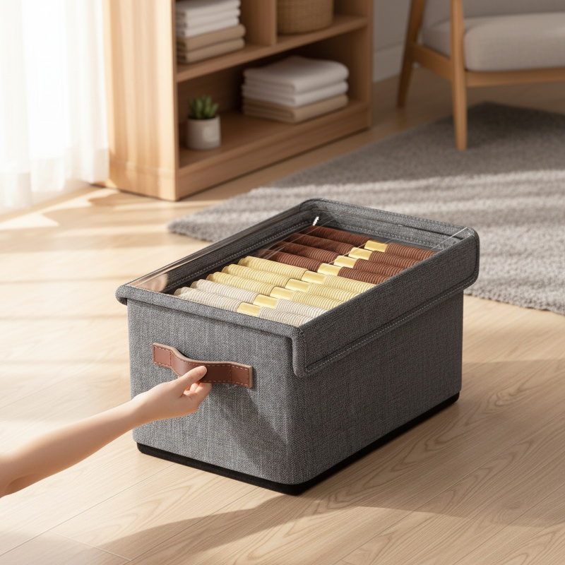 Multi-functional Foldable Storage Box