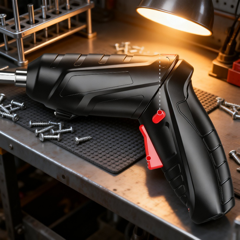 電動ネジドリル 48付属品付き 家庭用多機能電動ドライバー 充電式小型家庭用電動ドライバーセット（3色あり）