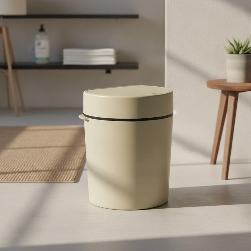 Organizador de cocina con cubo de basura integrado