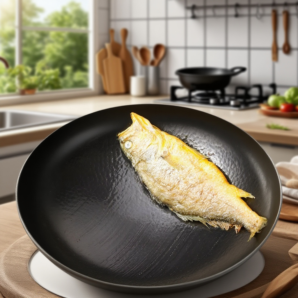 가정용 가마솥 구식 볶음냄비 망치 볶음냄비 비접착 코팅 인덕션 가스레인지 범용 가마솥