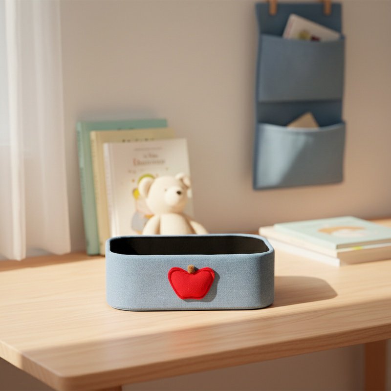 Desktop storage box cute single-layer sundries storage box entrance key perfume mask skin care produ