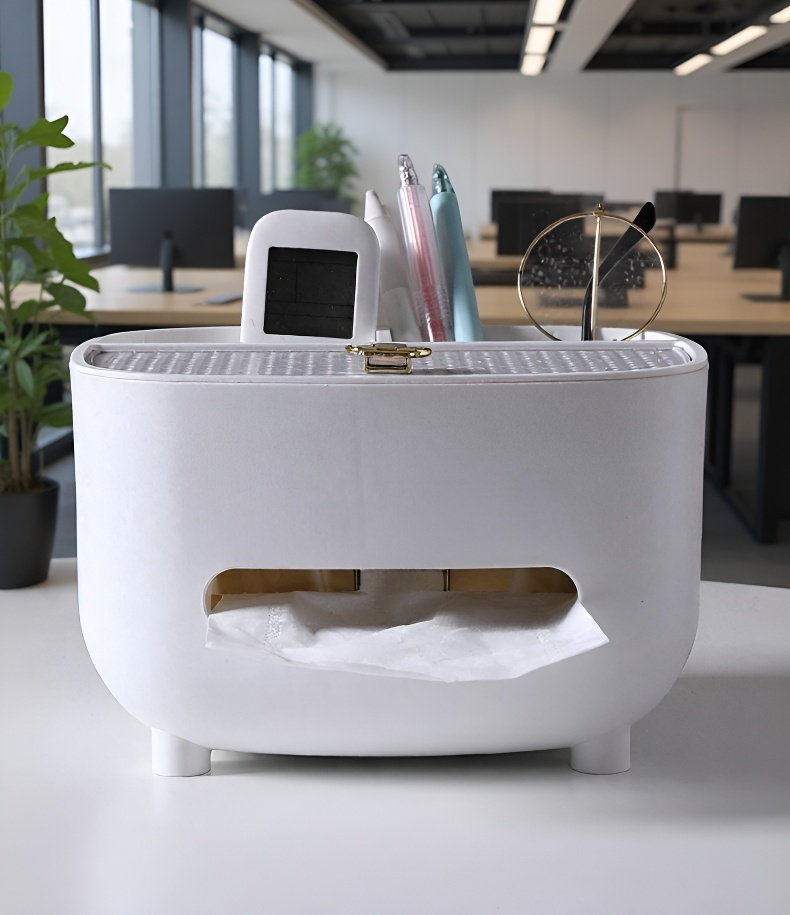 Living room decor accessory tissue box