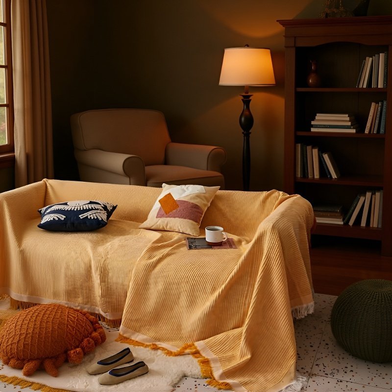 소파 담요 만능 면사 풀커버 소파 타월 소파 커버 풀커버 담요