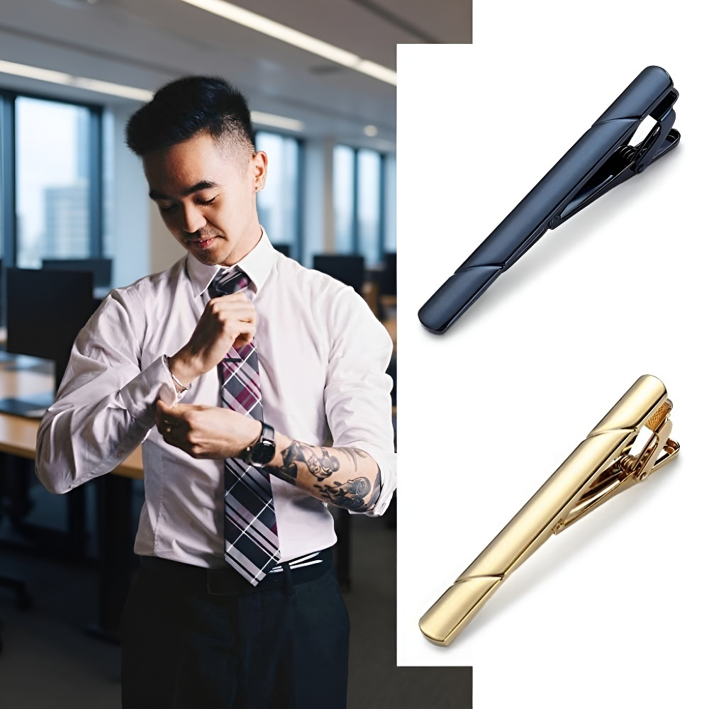 男性用ステンレス製ネクタイピン