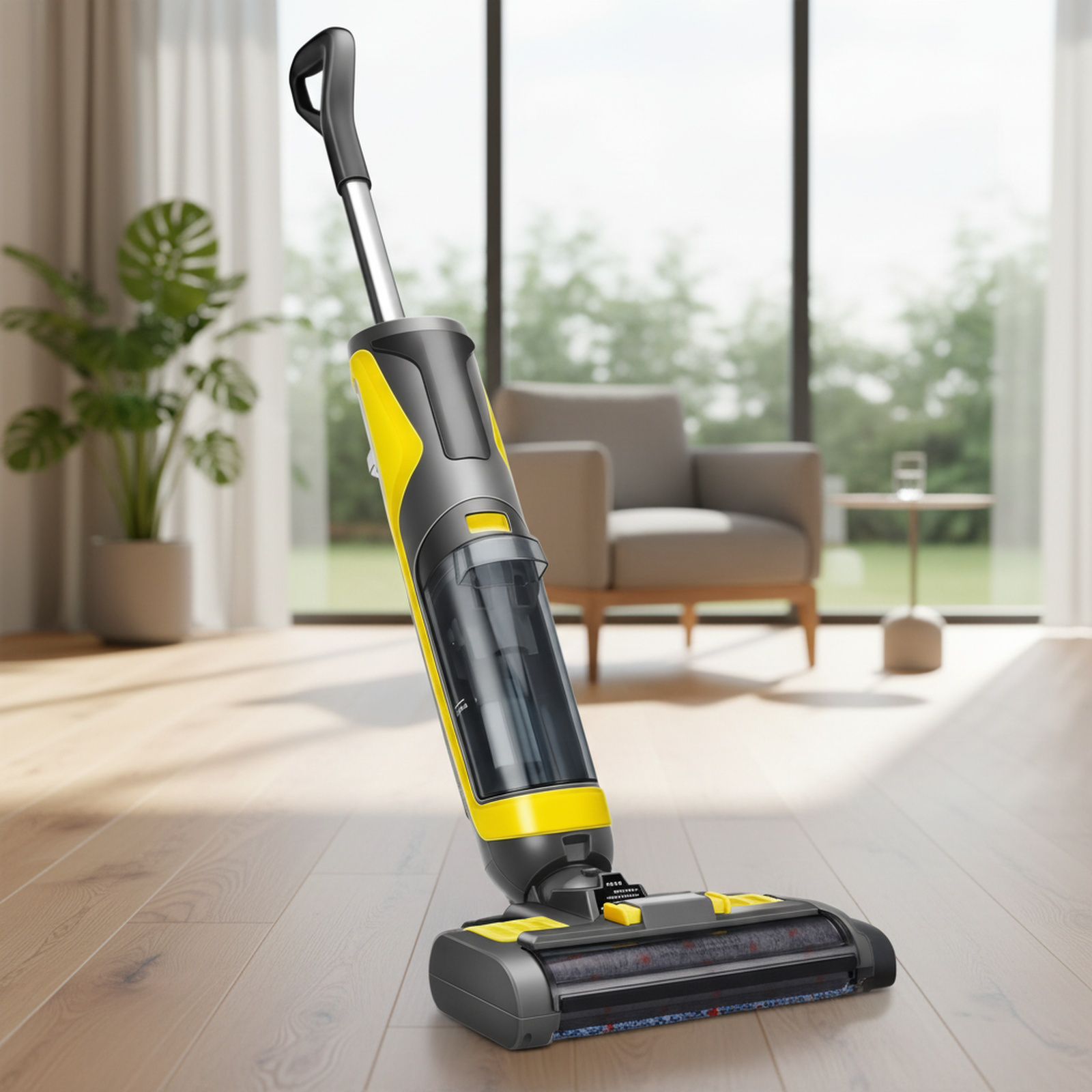 Aspiradora portátil inalámbrica de mano, limpieza en seco y húmedo para el hogar