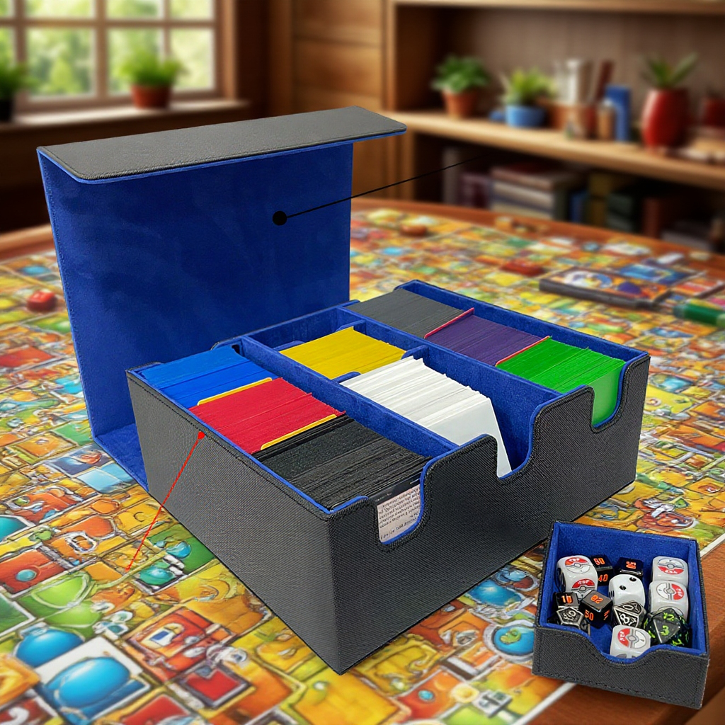  6v1 multifunkční luxusní box na karty