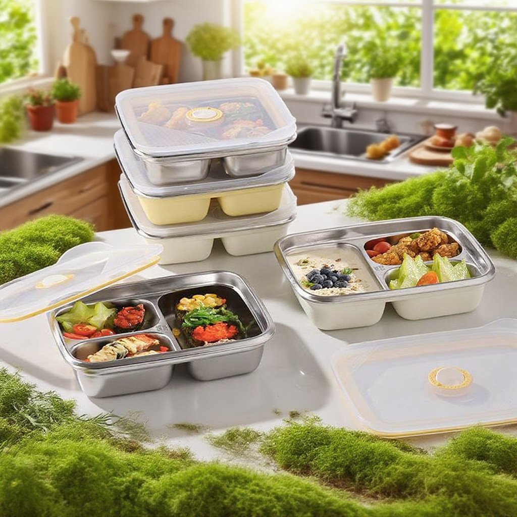 セパレータシール漏れ防止タッパー