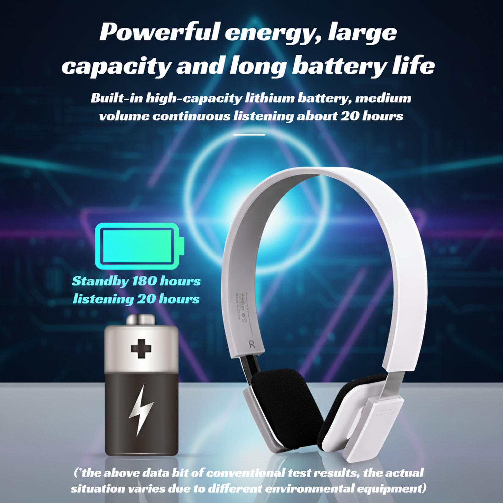 Premium sound quality over-ear headphones
