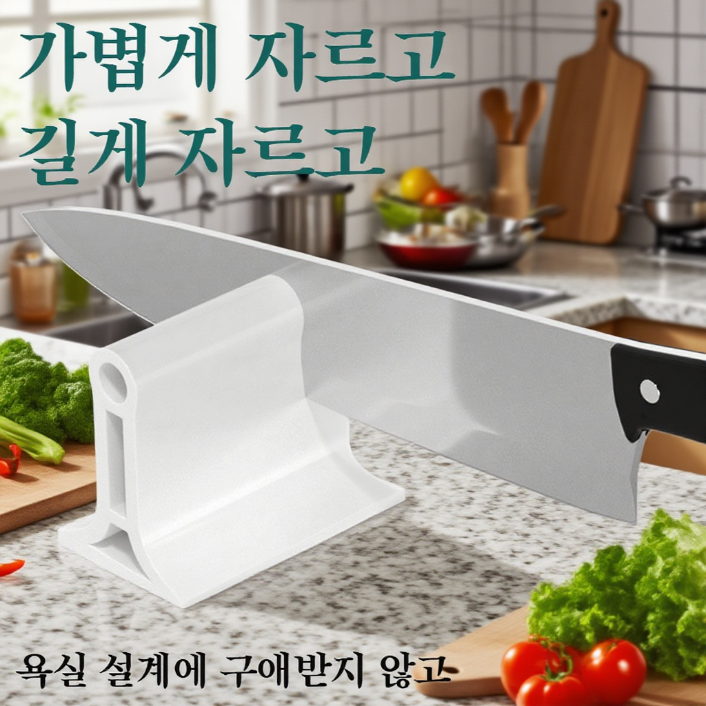 욕실 바닥 자가 접착 실리콘 물막이 스트립