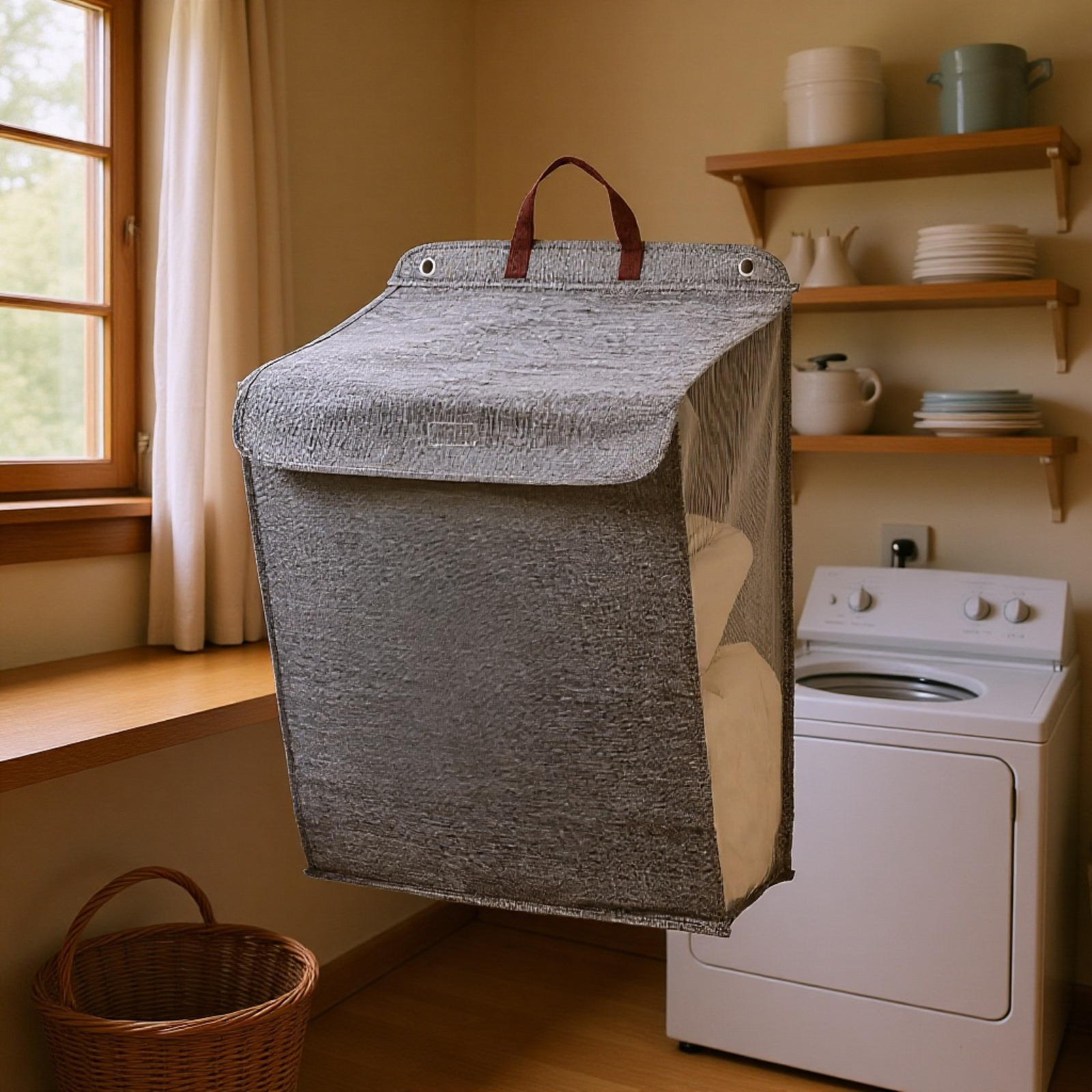 더러운 옷 보관 바구니