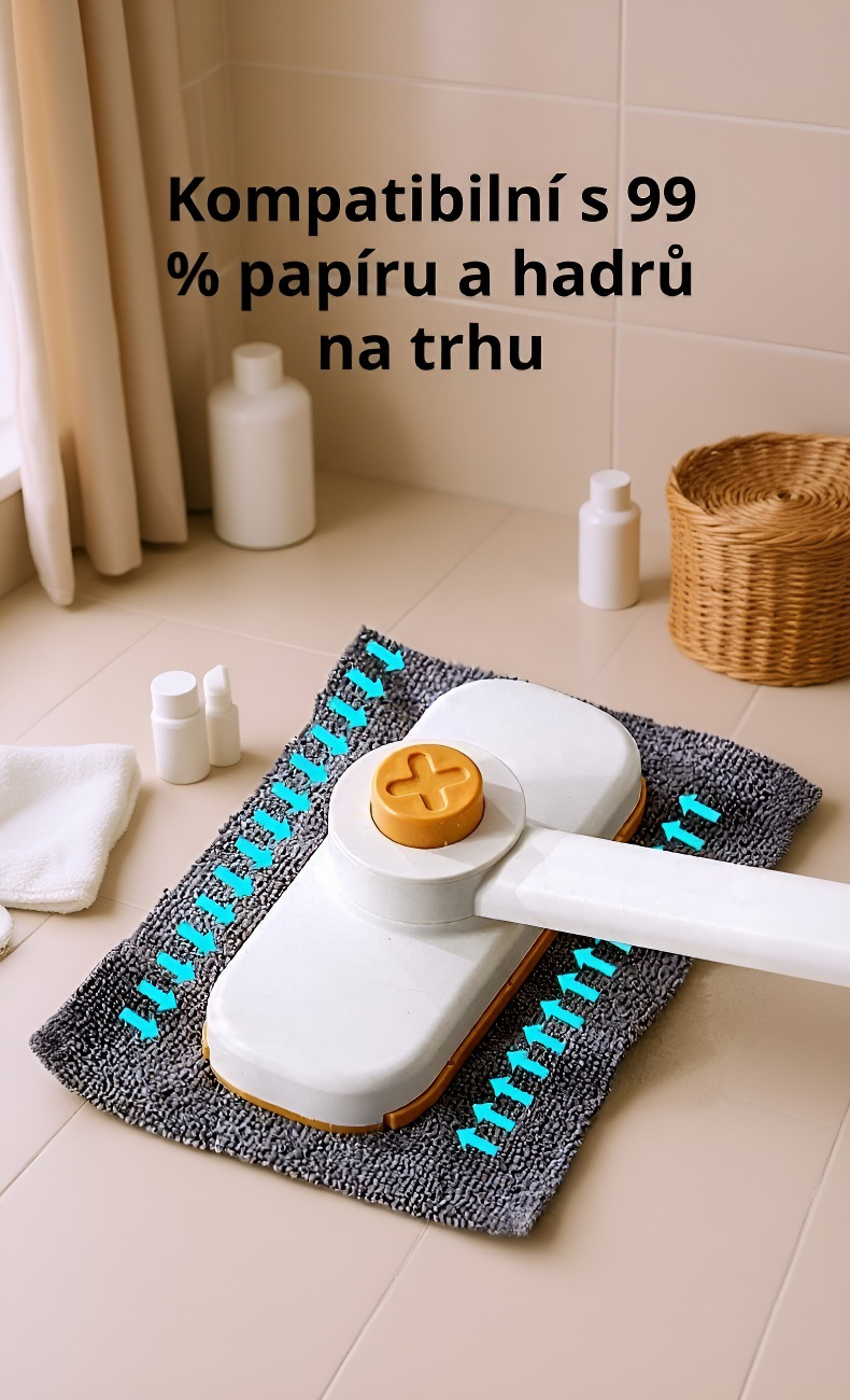 Snadné čištění podlah bez námahy