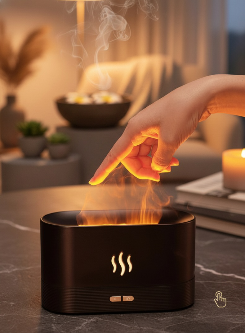 Humidificador para mejorar la calidad del aire y la decoración del hogar