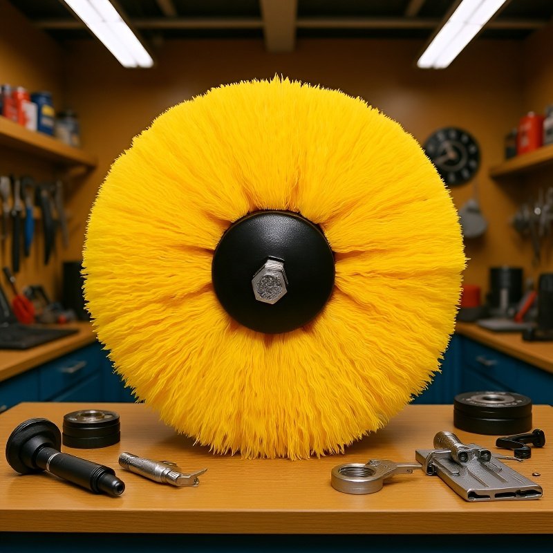 Drill Powered Multi-Function Cleaning Kit for Carpet & Car Detailing