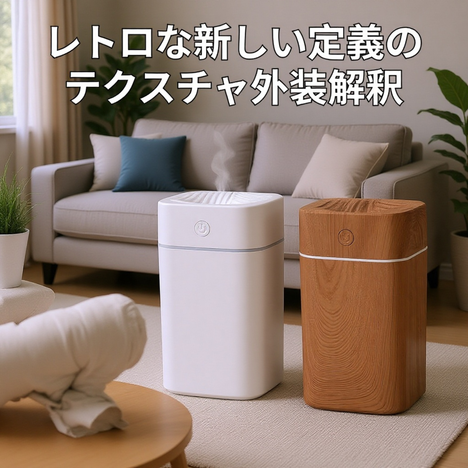 デスクトップで使える静音加湿器