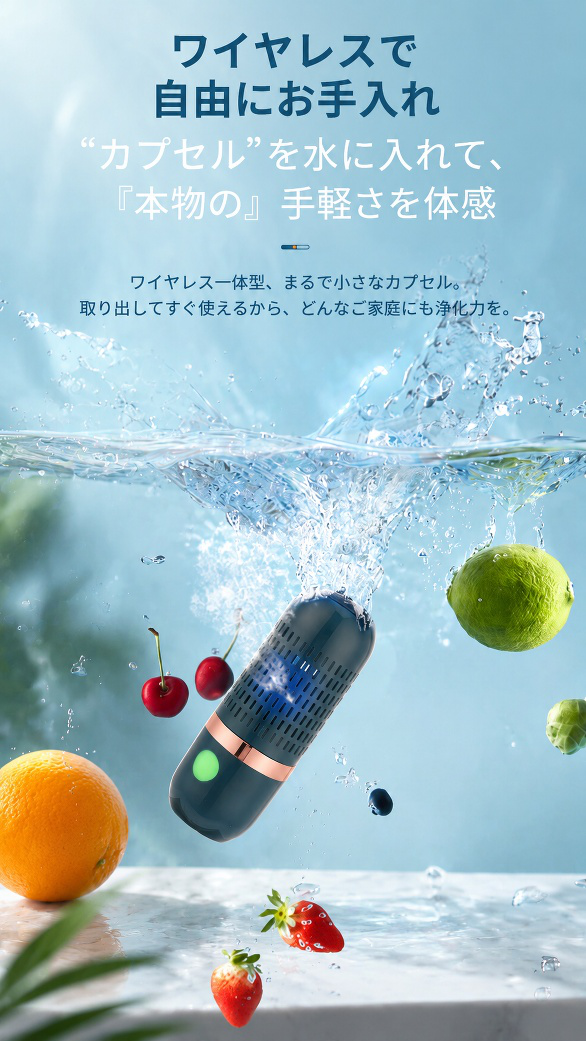 大量の野菜を同時に洗浄できる洗浄機
