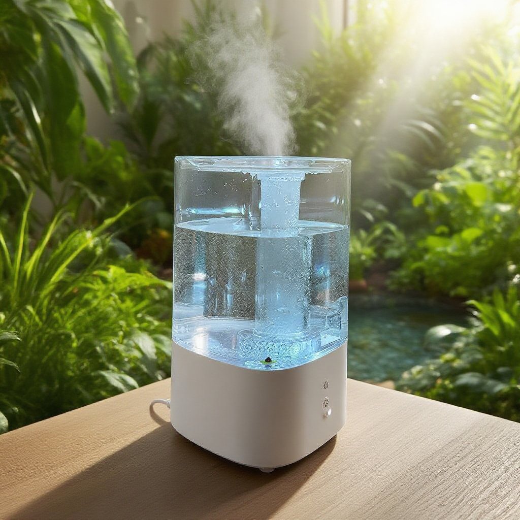 kc 가정용 일본 소형 공기청정기 무음침실 자동단전 안개량 가습기